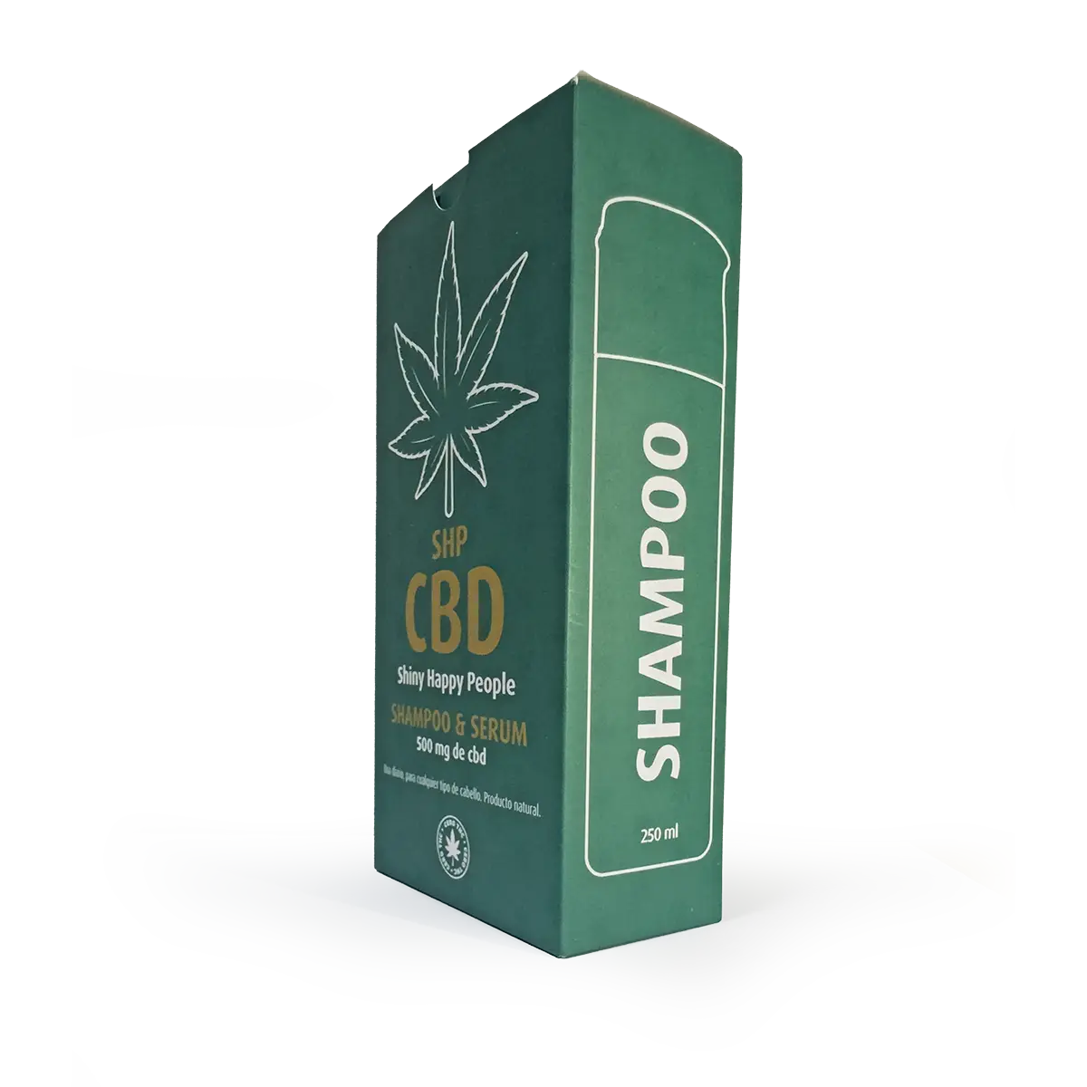 Shampoo y serum natural con CBD